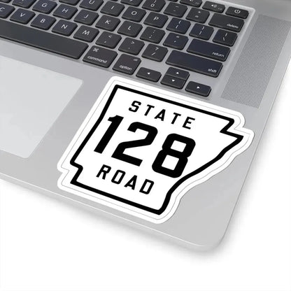 Arkansas 128 1926 (Arkansas) (Road Sign) STICKER Vinyl Kiss-Cut Decal - The Sticker Space