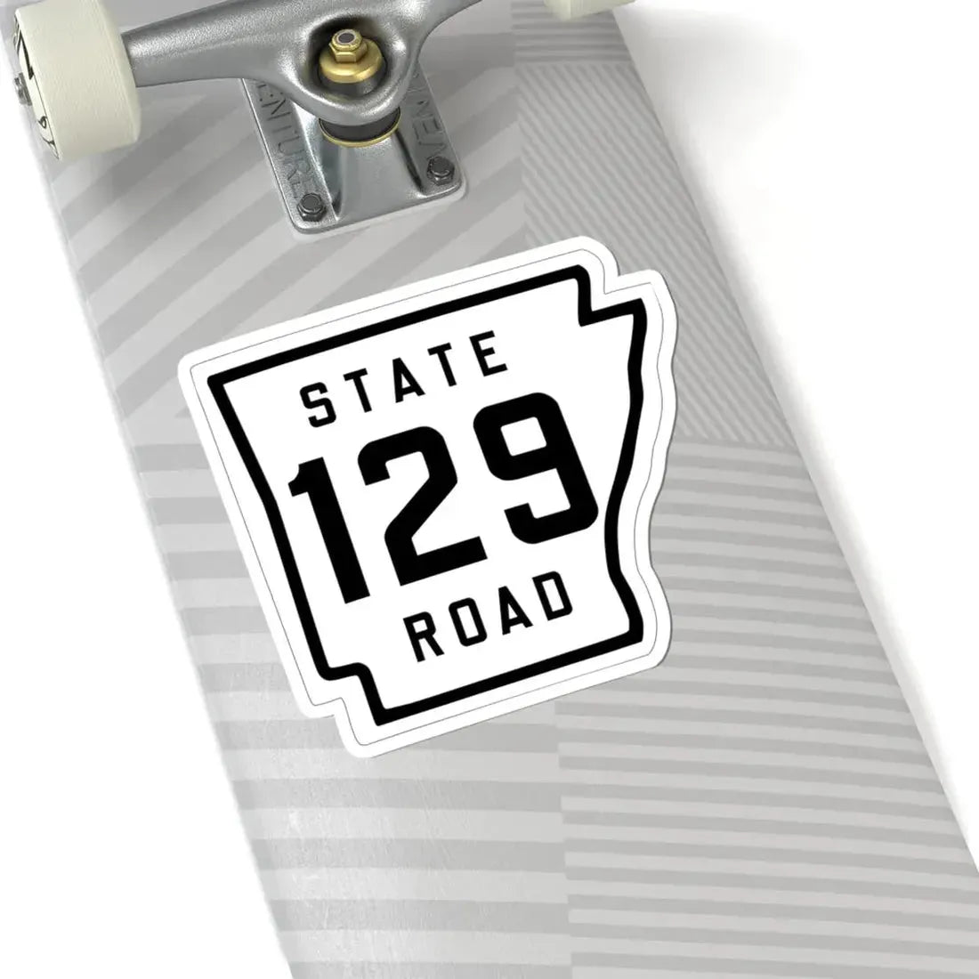 Arkansas 129 1926 (Arkansas) (Road Sign) STICKER Vinyl Kiss-Cut Decal - The Sticker Space