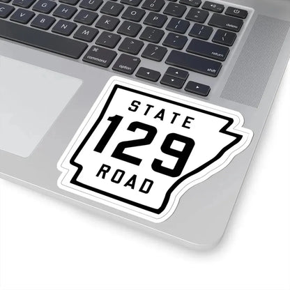 Arkansas 129 1926 (Arkansas) (Road Sign) STICKER Vinyl Kiss-Cut Decal - The Sticker Space