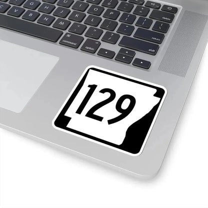 Arkansas 129 1970 (Arkansas) (Road Sign) STICKER Vinyl Kiss-Cut Decal - The Sticker Space