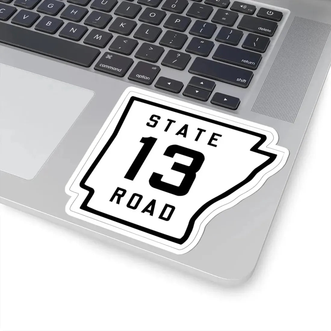 Arkansas 13 1926 (Arkansas) (Road Sign) STICKER Vinyl Kiss-Cut Decal - The Sticker Space