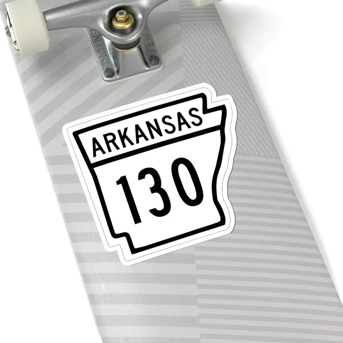 Arkansas 130 1948 (Arkansas) (Road Sign) STICKER Vinyl Kiss-Cut Decal - The Sticker Space
