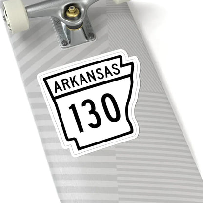 Arkansas 130 1948 (Arkansas) (Road Sign) STICKER Vinyl Kiss-Cut Decal - The Sticker Space