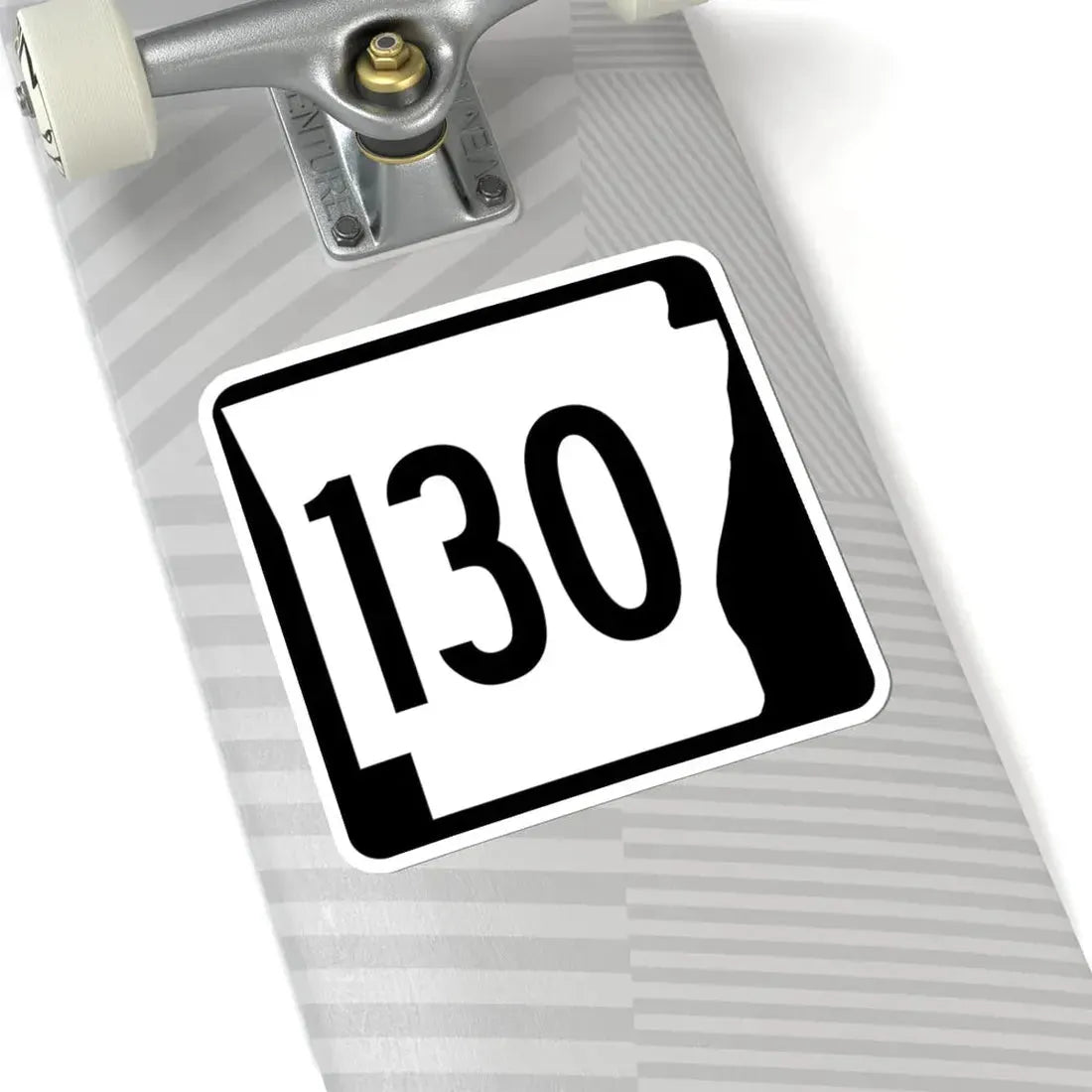 Arkansas 130 1970 (Arkansas) (Road Sign) STICKER Vinyl Kiss-Cut Decal - The Sticker Space