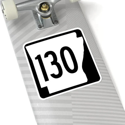 Arkansas 130 1970 (Arkansas) (Road Sign) STICKER Vinyl Kiss-Cut Decal - The Sticker Space