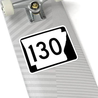 Arkansas 130 (Arkansas) (Road Sign) STICKER Vinyl Kiss-Cut Decal - The Sticker Space