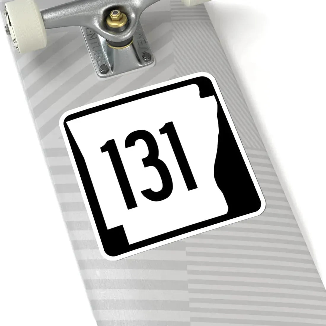 Arkansas 131 1970 (Arkansas) (Road Sign) STICKER Vinyl Kiss-Cut Decal - The Sticker Space