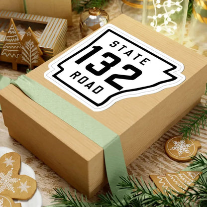 Arkansas 132 1926 (Arkansas) (Road Sign) STICKER Vinyl Kiss-Cut Decal - The Sticker Space