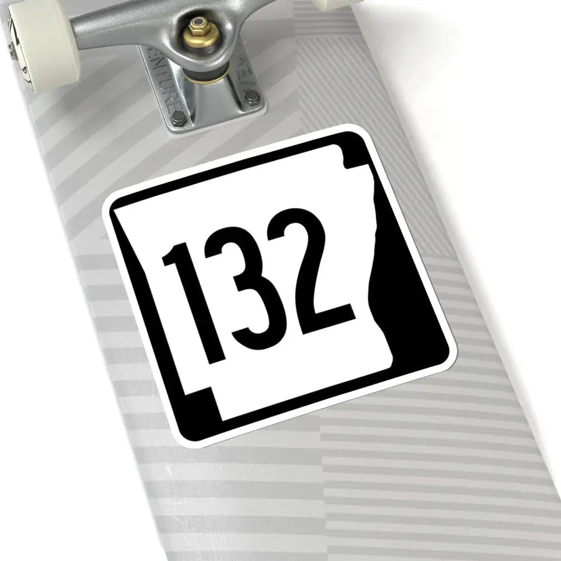 Arkansas 132 1970 (Arkansas) (Road Sign) STICKER Vinyl Kiss-Cut Decal - The Sticker Space