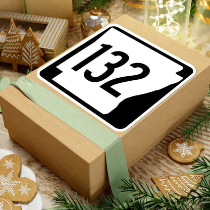 Arkansas 132 1970 (Arkansas) (Road Sign) STICKER Vinyl Kiss-Cut Decal - The Sticker Space