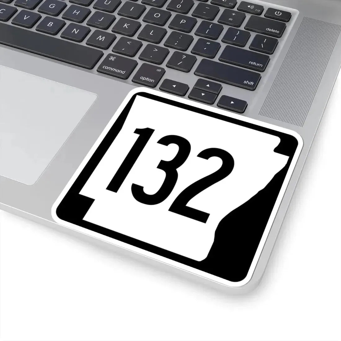 Arkansas 132 1970 (Arkansas) (Road Sign) STICKER Vinyl Kiss-Cut Decal - The Sticker Space