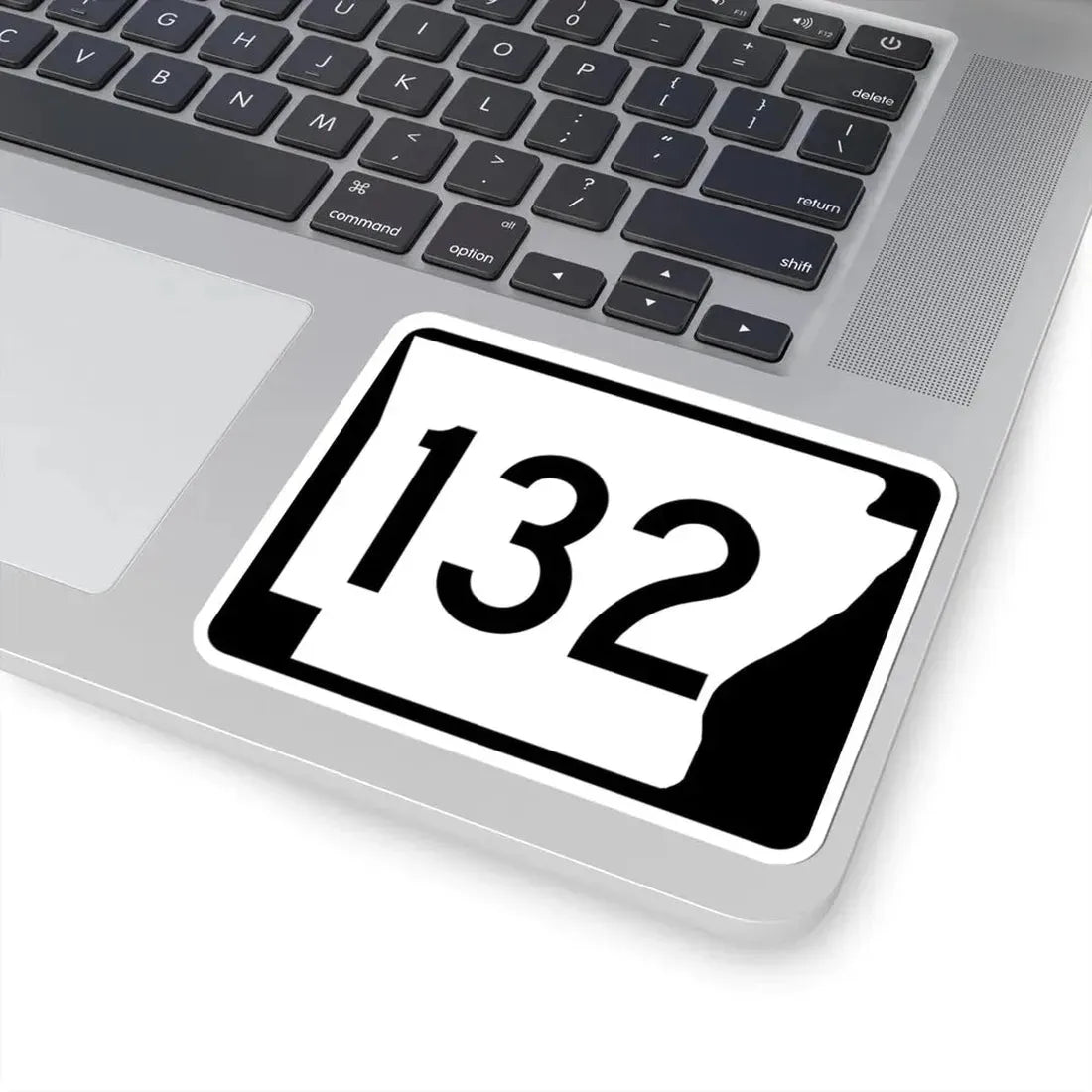 Arkansas 132 (Arkansas) (Road Sign) STICKER Vinyl Kiss-Cut Decal - The Sticker Space