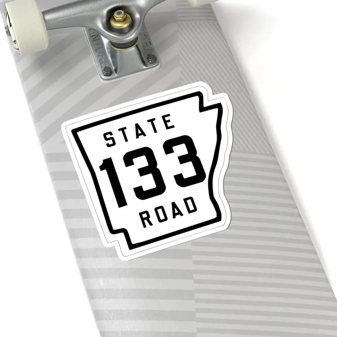 Arkansas 133 1926 (Arkansas) (Road Sign) STICKER Vinyl Kiss-Cut Decal - The Sticker Space
