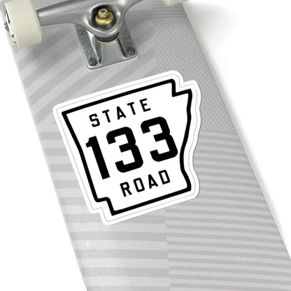 Arkansas 133 1926 (Arkansas) (Road Sign) STICKER Vinyl Kiss-Cut Decal - The Sticker Space