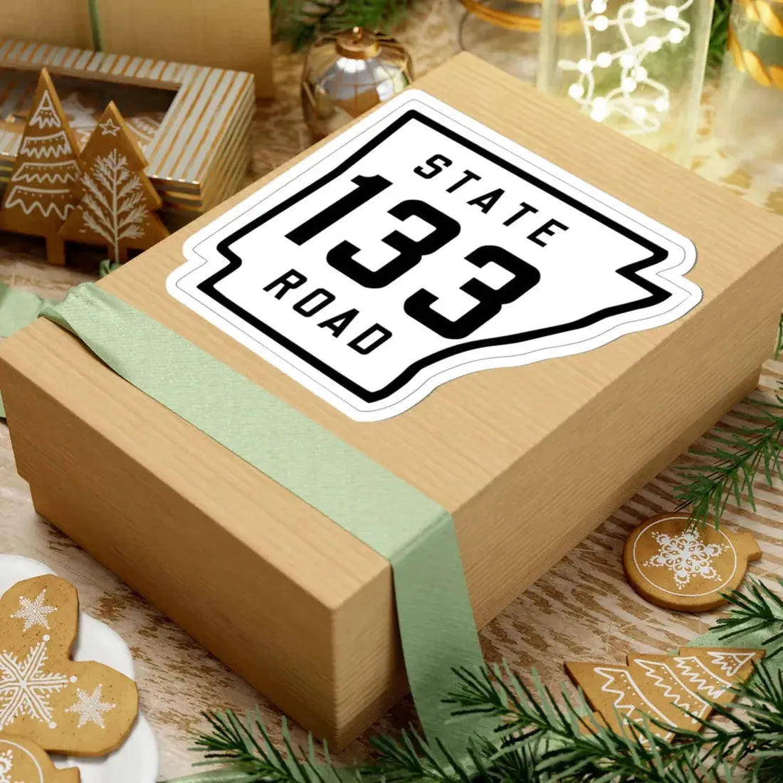 Arkansas 133 1926 (Arkansas) (Road Sign) STICKER Vinyl Kiss-Cut Decal - The Sticker Space