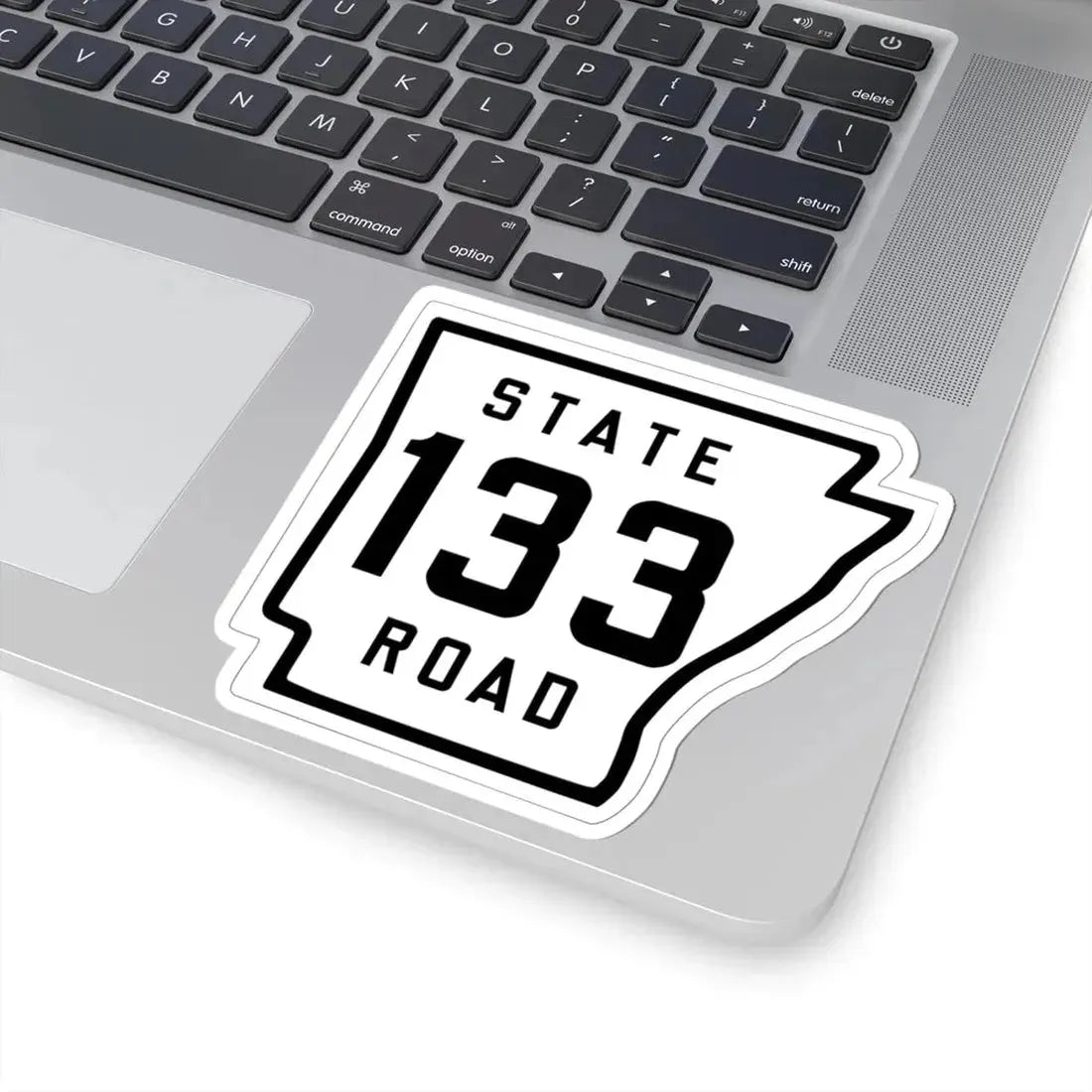 Arkansas 133 1926 (Arkansas) (Road Sign) STICKER Vinyl Kiss-Cut Decal - The Sticker Space