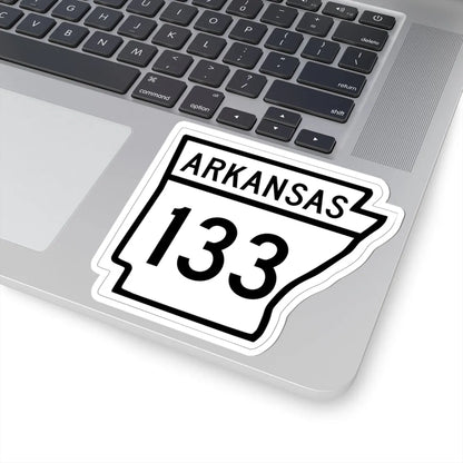 Arkansas 133 1948 (Arkansas) (Road Sign) STICKER Vinyl Kiss-Cut Decal - The Sticker Space