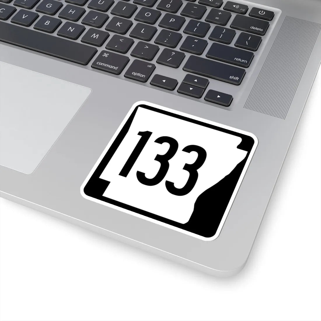 Arkansas 133 1970 (Arkansas) (Road Sign) STICKER Vinyl Kiss-Cut Decal - The Sticker Space