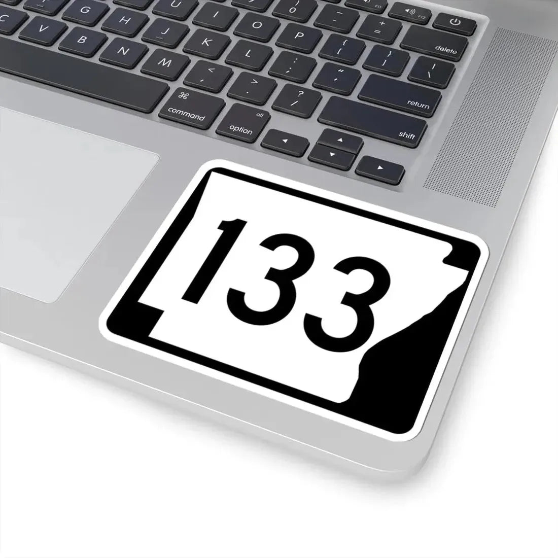 Arkansas 133 (Arkansas) (Road Sign) STICKER Vinyl Kiss-Cut Decal - The Sticker Space