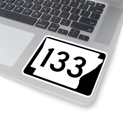 Arkansas 133 (Arkansas) (Road Sign) STICKER Vinyl Kiss-Cut Decal - The Sticker Space