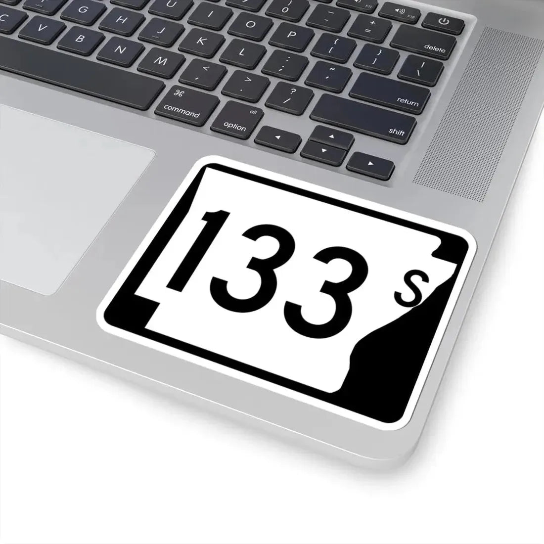 Arkansas 133S (Arkansas) (Road Sign) STICKER Vinyl Kiss-Cut Decal - The Sticker Space