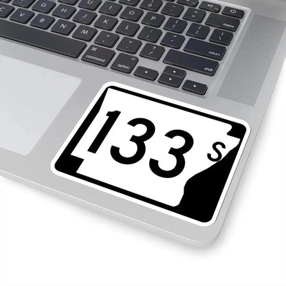 Arkansas 133S (Arkansas) (Road Sign) STICKER Vinyl Kiss-Cut Decal - The Sticker Space