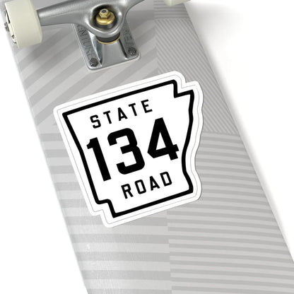Arkansas 134 1926 (Arkansas) (Road Sign) STICKER Vinyl Kiss-Cut Decal - The Sticker Space