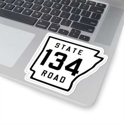 Arkansas 134 1926 (Arkansas) (Road Sign) STICKER Vinyl Kiss-Cut Decal - The Sticker Space