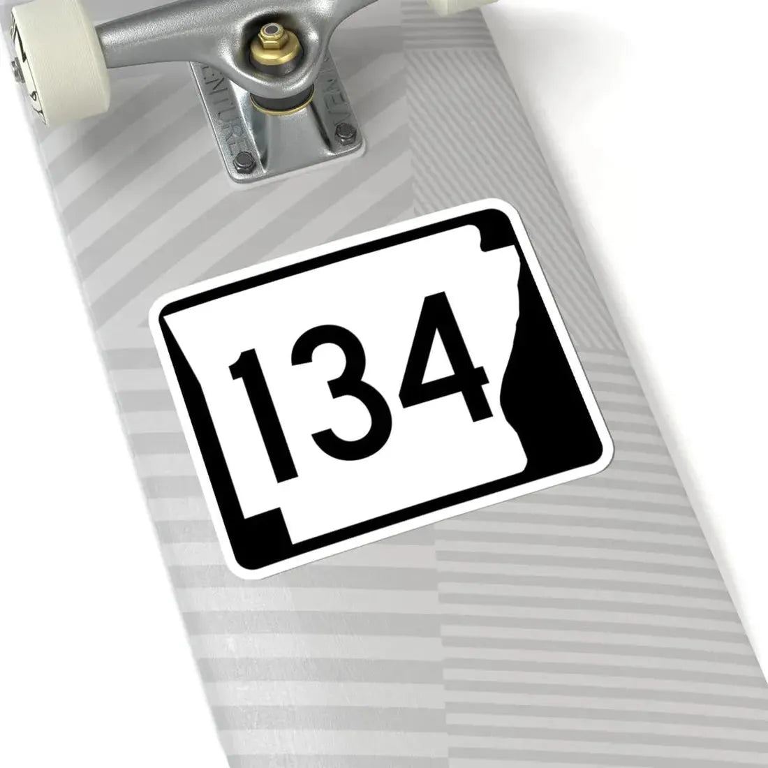 Arkansas 134 (Arkansas) (Road Sign) STICKER Vinyl Kiss-Cut Decal - The Sticker Space