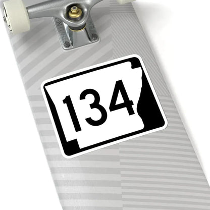 Arkansas 134 (Arkansas) (Road Sign) STICKER Vinyl Kiss-Cut Decal - The Sticker Space