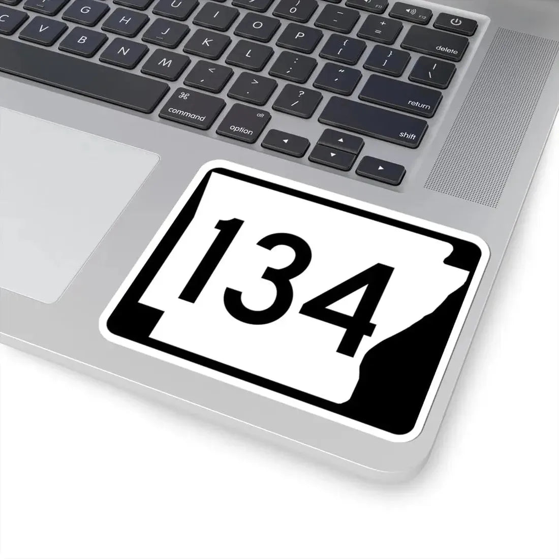 Arkansas 134 (Arkansas) (Road Sign) STICKER Vinyl Kiss-Cut Decal - The Sticker Space