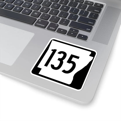 Arkansas 135 1970 (Arkansas) (Road Sign) STICKER Vinyl Kiss-Cut Decal - The Sticker Space