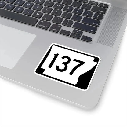 Arkansas 137 (Arkansas) (Road Sign) STICKER Vinyl Kiss-Cut Decal - The Sticker Space