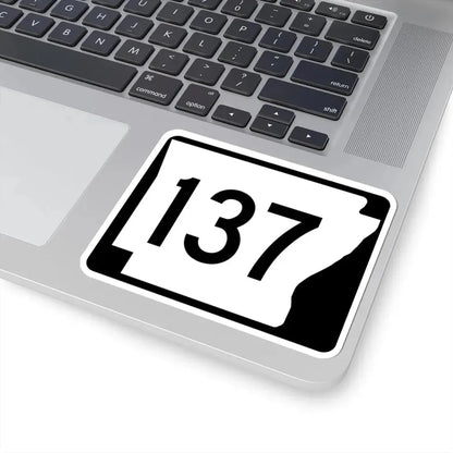 Arkansas 137 (Arkansas) (Road Sign) STICKER Vinyl Kiss-Cut Decal - The Sticker Space
