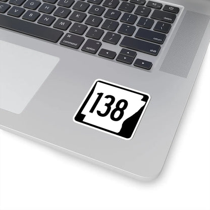 Arkansas 138 1970 (Arkansas) (Road Sign) STICKER Vinyl Kiss-Cut Decal - The Sticker Space