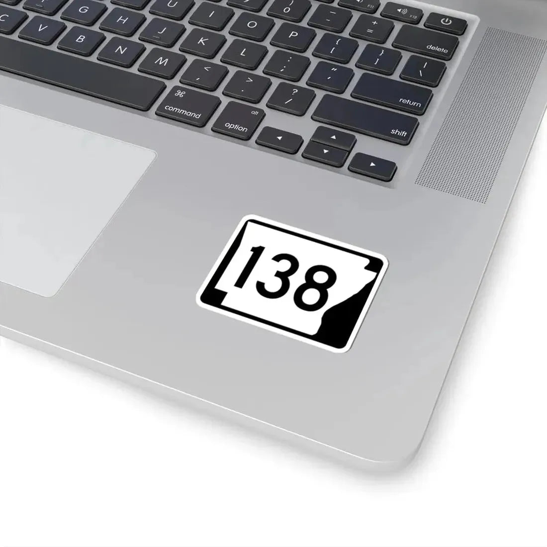 Arkansas 138 (Arkansas) (Road Sign) STICKER Vinyl Kiss-Cut Decal - The Sticker Space