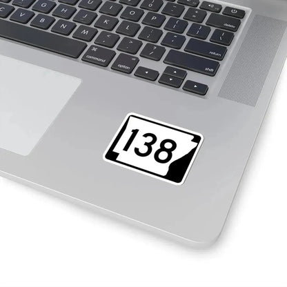 Arkansas 138 (Arkansas) (Road Sign) STICKER Vinyl Kiss-Cut Decal - The Sticker Space