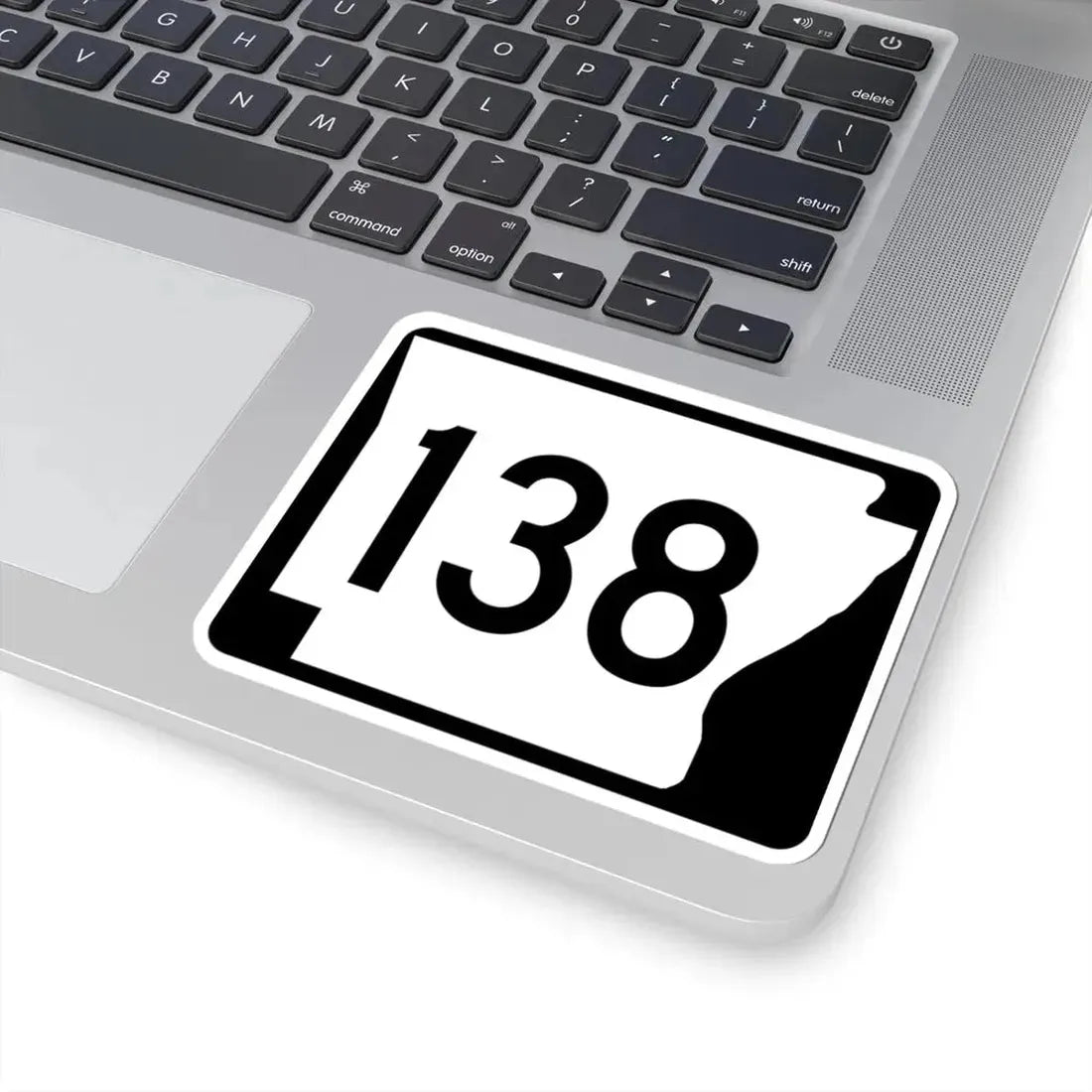 Arkansas 138 (Arkansas) (Road Sign) STICKER Vinyl Kiss-Cut Decal - The Sticker Space