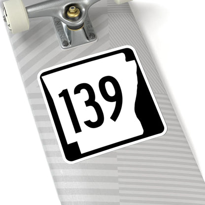 Arkansas 139 1970 (Arkansas) (Road Sign) STICKER Vinyl Kiss-Cut Decal - The Sticker Space