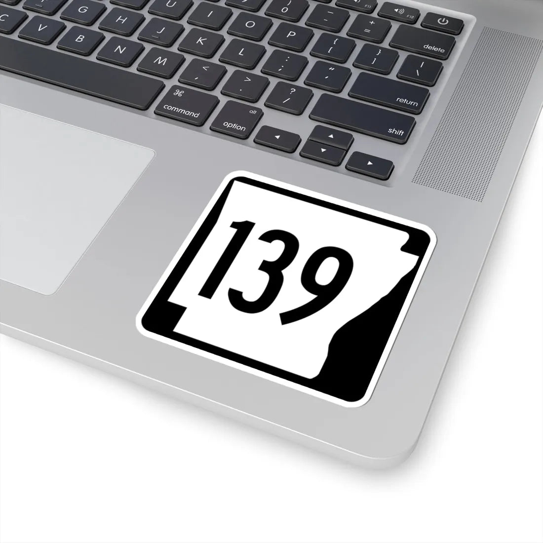 Arkansas 139 1970 (Arkansas) (Road Sign) STICKER Vinyl Kiss-Cut Decal - The Sticker Space