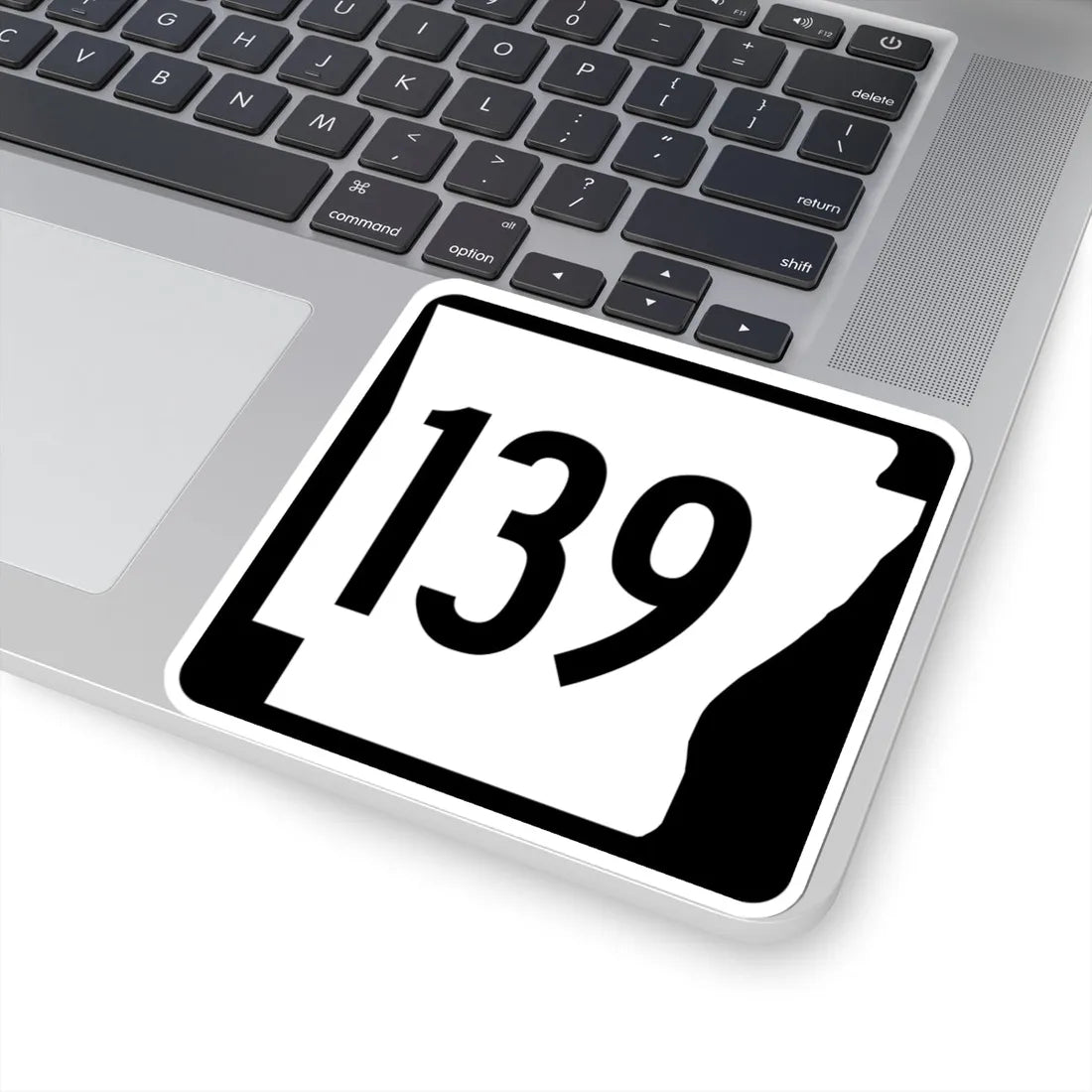 Arkansas 139 1970 (Arkansas) (Road Sign) STICKER Vinyl Kiss-Cut Decal - The Sticker Space