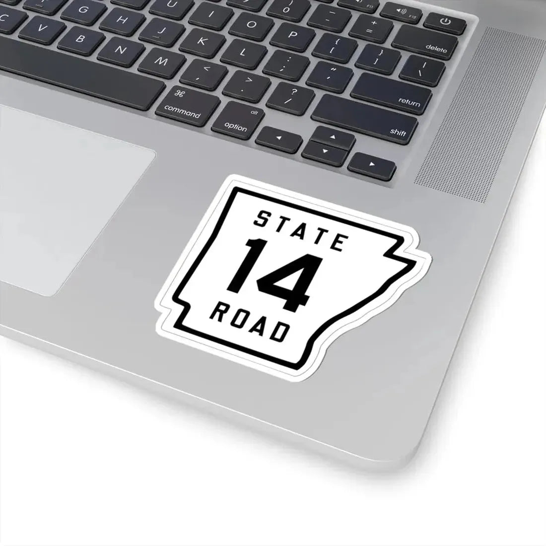 Arkansas 14 1926 (Arkansas) (Road Sign) STICKER Vinyl Kiss-Cut Decal - The Sticker Space