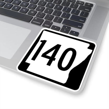 Arkansas 140 1970 (Arkansas) (Road Sign) STICKER Vinyl Kiss-Cut Decal - The Sticker Space