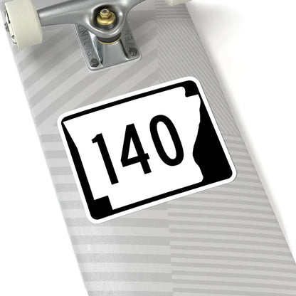Arkansas 140 (Arkansas) (Road Sign) STICKER Vinyl Kiss-Cut Decal - The Sticker Space