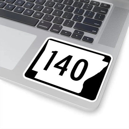 Arkansas 140 (Arkansas) (Road Sign) STICKER Vinyl Kiss-Cut Decal - The Sticker Space
