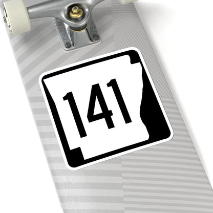 Arkansas 141 1970 (Arkansas) (Road Sign) STICKER Vinyl Kiss-Cut Decal - The Sticker Space