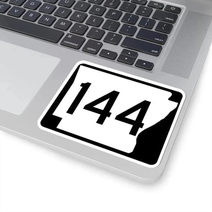 Arkansas 144 (Arkansas) (Road Sign) STICKER Vinyl Kiss-Cut Decal - The Sticker Space