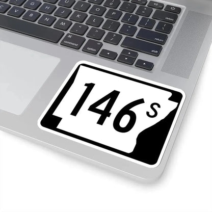 Arkansas 146S (Arkansas) (Road Sign) STICKER Vinyl Kiss-Cut Decal - The Sticker Space