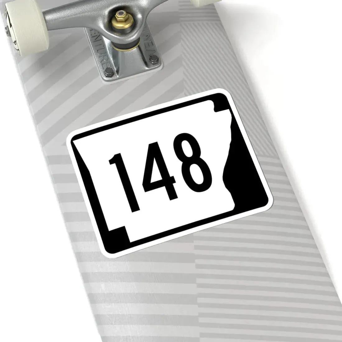 Arkansas 148 (Arkansas) (Road Sign) STICKER Vinyl Kiss-Cut Decal - The Sticker Space