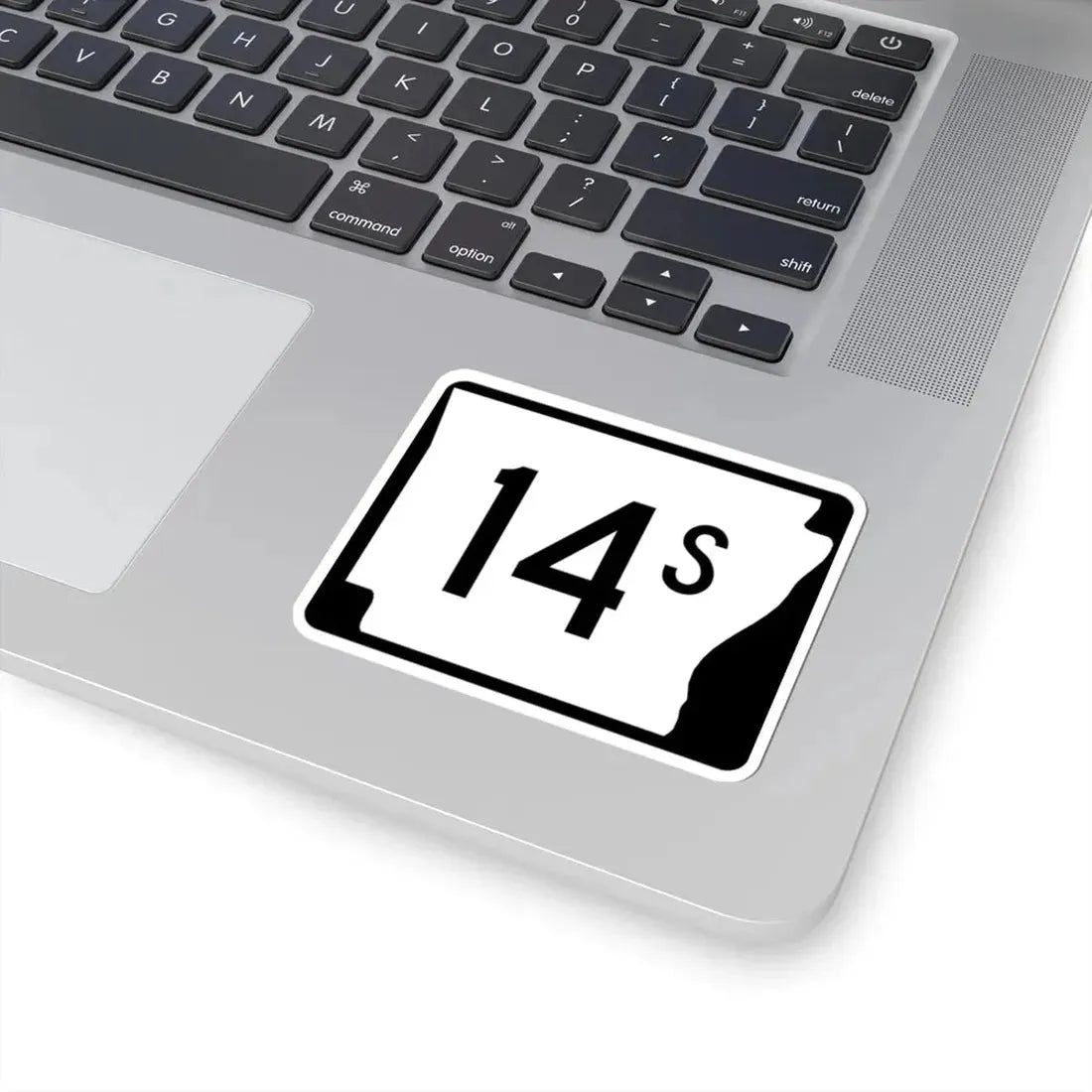 Arkansas 14S (Arkansas) (Road Sign) STICKER Vinyl Kiss-Cut Decal - The Sticker Space